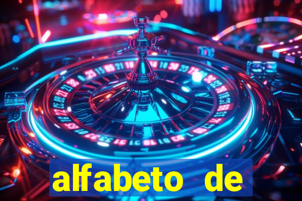 alfabeto de caligrafia bonita